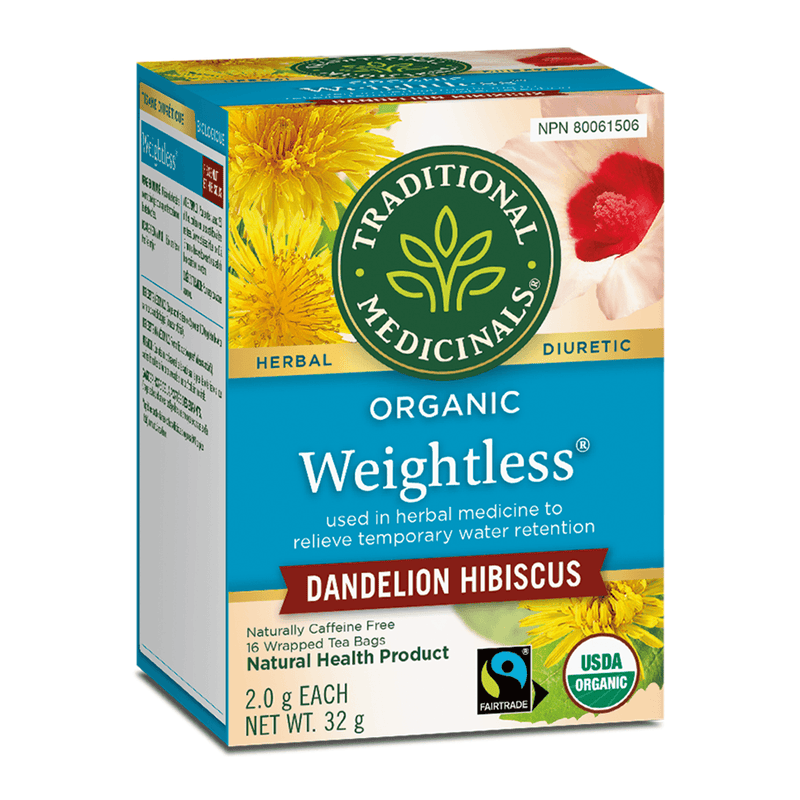 Traditional Medicinals Organic Weightless Tea 16 Bags - Five Natural