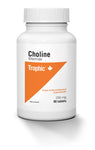 Trophic Choline Bitartrate 250mg 90 Tablets - Five Natural