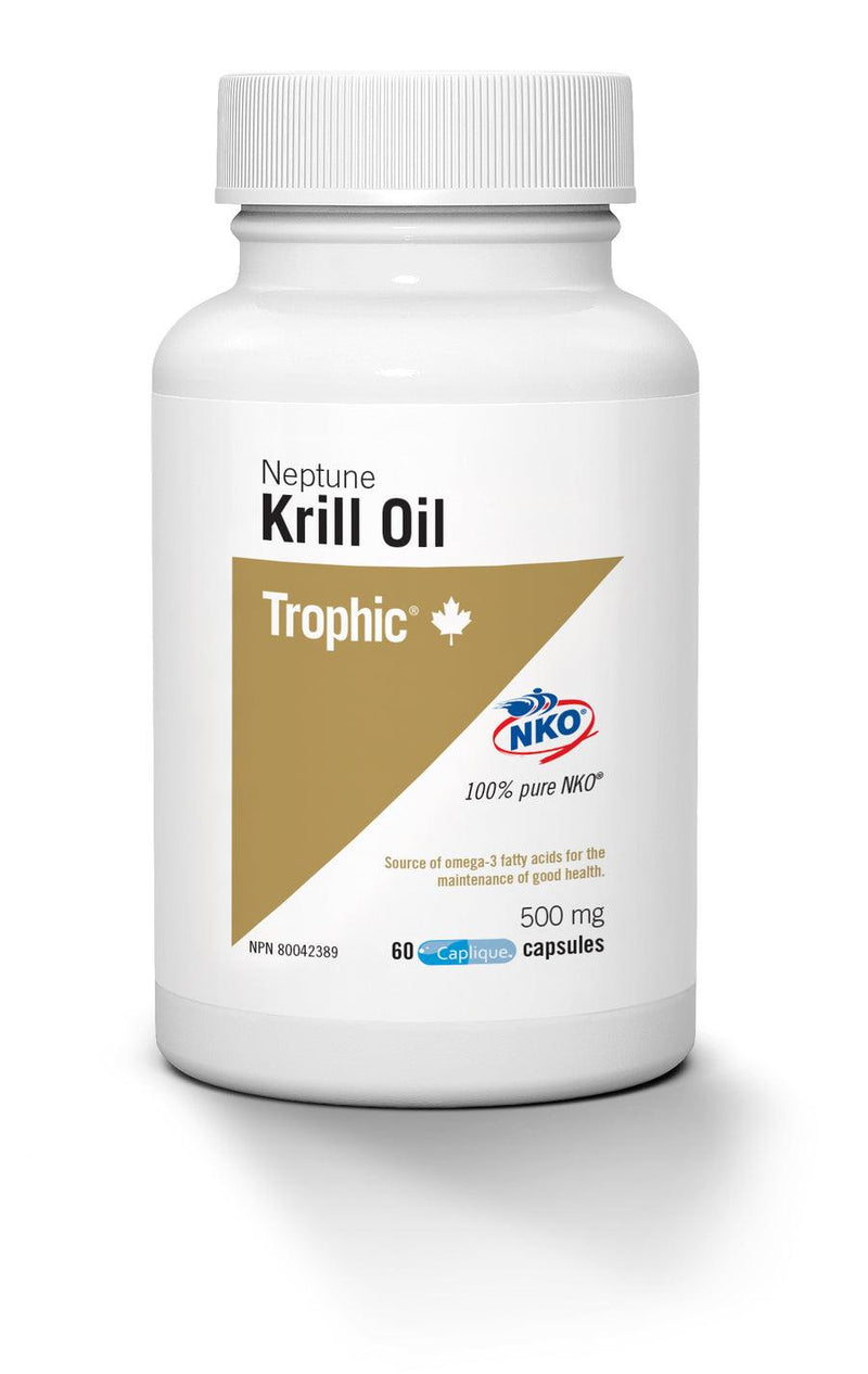 Trophic Krill Oil Neptune 500mg 60 Capsules - Five Natural