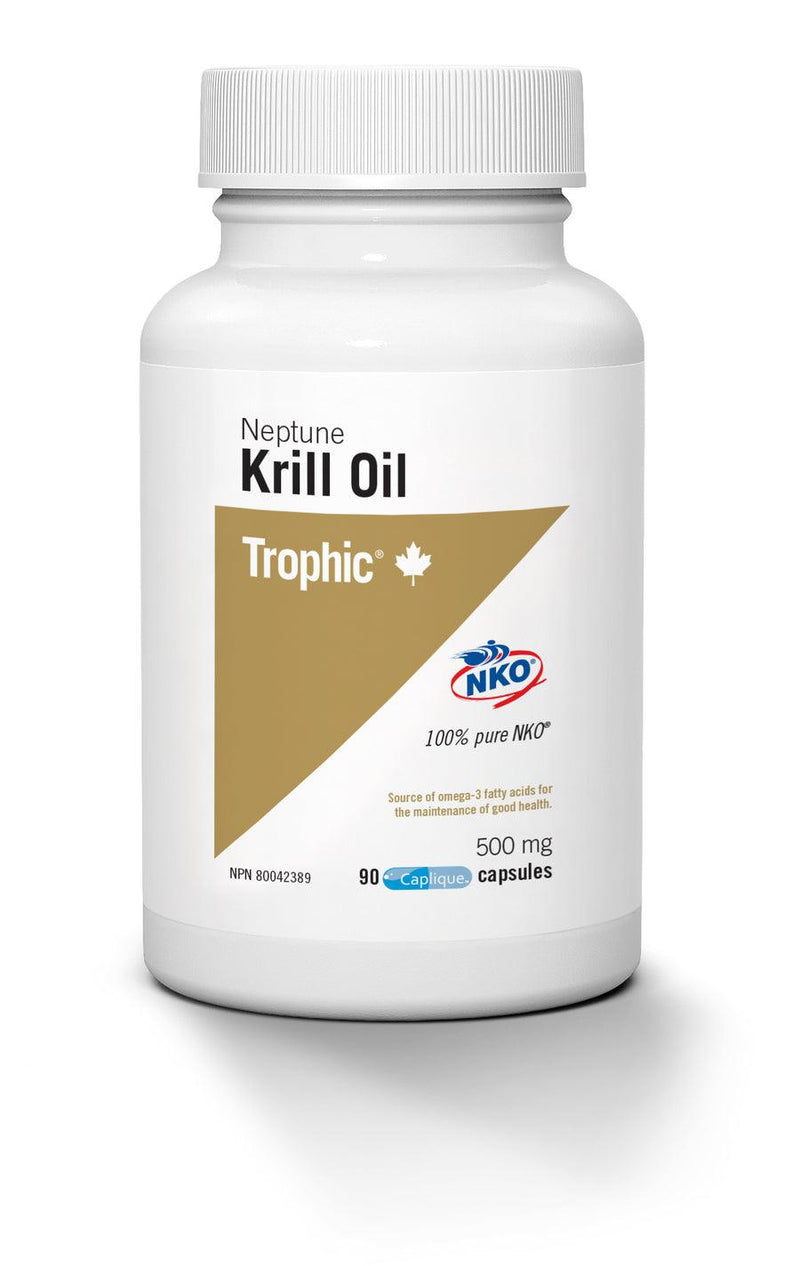 Trophic Krill Oil Neptune 500mg 90 Capsules - Five Natural