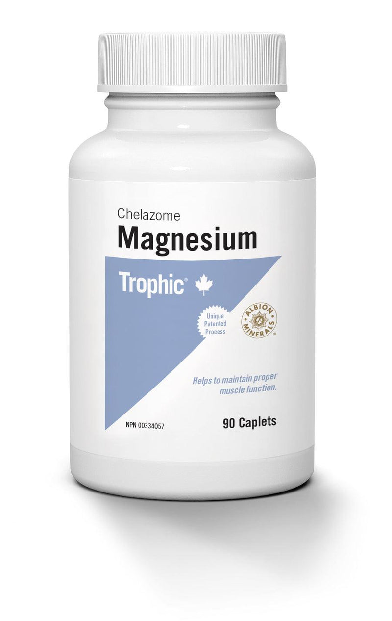 Trophic Magnesium Chelazome 90 Caplets - Five Natural