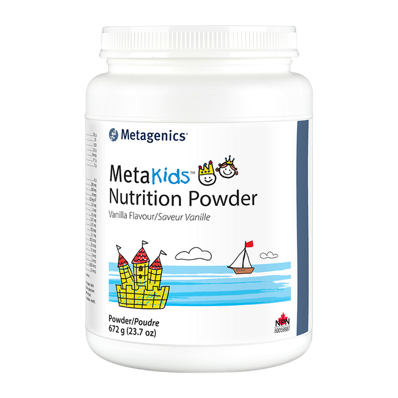 Metagenics MetaKids Nutrition Powder Vanilla 672g