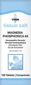 UNDA Magnesia Phosphorica 6X 100 Tablets - Five Natural