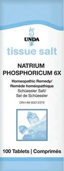 Natrium phosphoricum 6x 100 Tablets - Five Natural