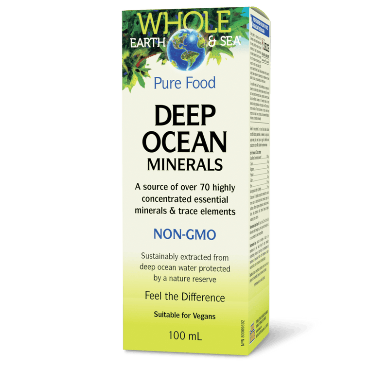 Whole Earth & Sea Deep Ocean Minerals 100mL - Five Natural