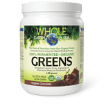 Whole Earth & Sea Fermented Organic Greens Organic Chocolate 438g - Five Natural