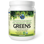 Whole Earth & Sea Fermented Organic Greens Unflavoured 390g - Five Natural