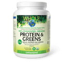 Whole Earth & Sea Fermented Organic Protein & Greens Unflavoured 640g - Five Natural