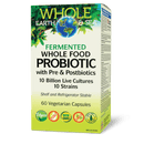 Whole Earth & Sea Fermented Whole Food Probiotic 10 Billion 60 Veg Capsules - Five Natural