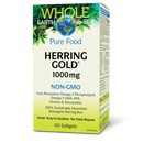 Whole Earth & Sea Herring Gold 1000 mg 60 Softgels - Five Natural