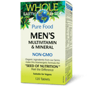 Whole Earth & Sea Men’s Multivitamin & Mineral 120 Tablets - Five Natural