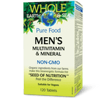 Whole Earth & Sea Men’s Multivitamin & Mineral 120 Tablets - Five Natural