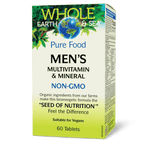 Whole Earth & Sea Men’s Multivitamin & Mineral 60 Tablets - Five Natural