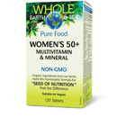 Whole Earth & Sea Women’s 50+ Multivitamin & Mineral 120 Tablets - Five Natural