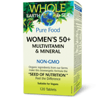 Whole Earth & Sea Women’s 50+ Multivitamin & Mineral 120 Tablets - Five Natural