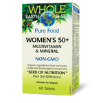 Whole Earth & Sea Women’s 50+ Multivitamin & Mineral 60 Tablets - Five Natural