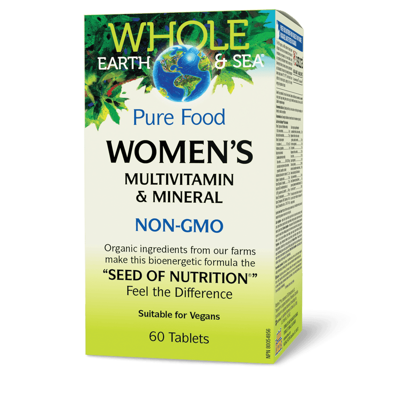 Whole Earth & Sea Women’s Multivitamin & Mineral 60 Tablets - Five Natural
